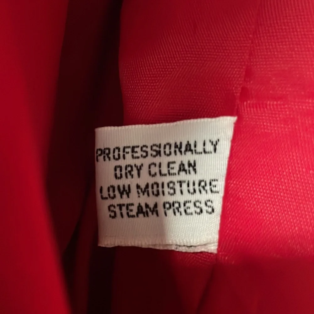 Dior Red Blazer